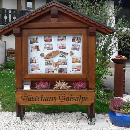 Gaestehaus Gaisalpe 费斯恩 外观 照片
